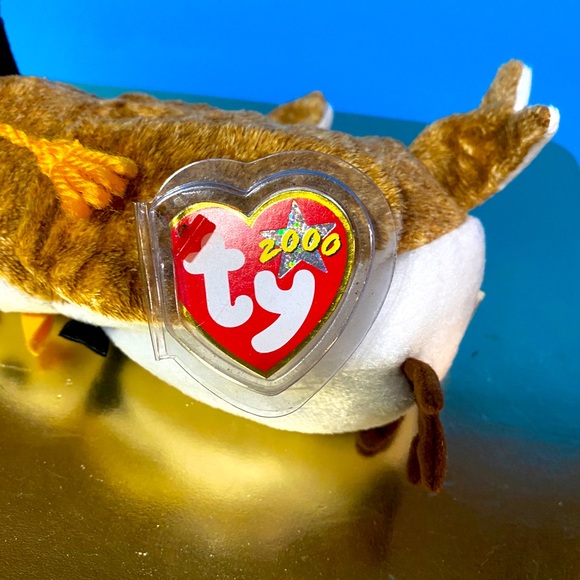 TY BEANIE BABIES WISEST OWL CLASS OF 2000 PLUSH NWT D.O.B. Jun 6, 2000 - Picture 8 of 11